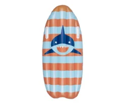 Flotador Tabla de Surf Orange Blue Sharks