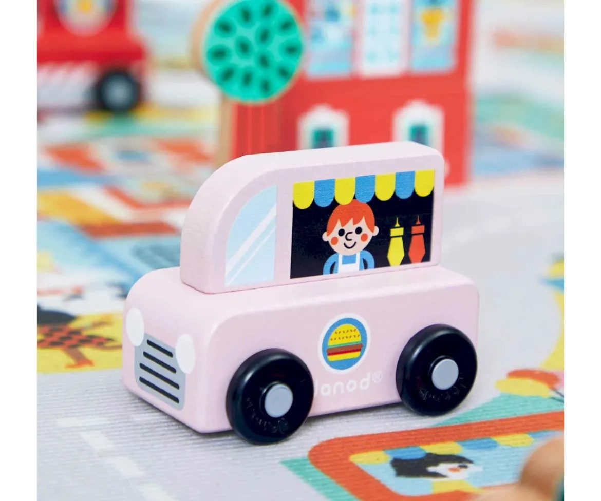 Food Truck de Madera Ciudad Cross Roads