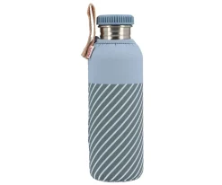 Funda Neopreno Stripes Blue 750ml Personalizable
