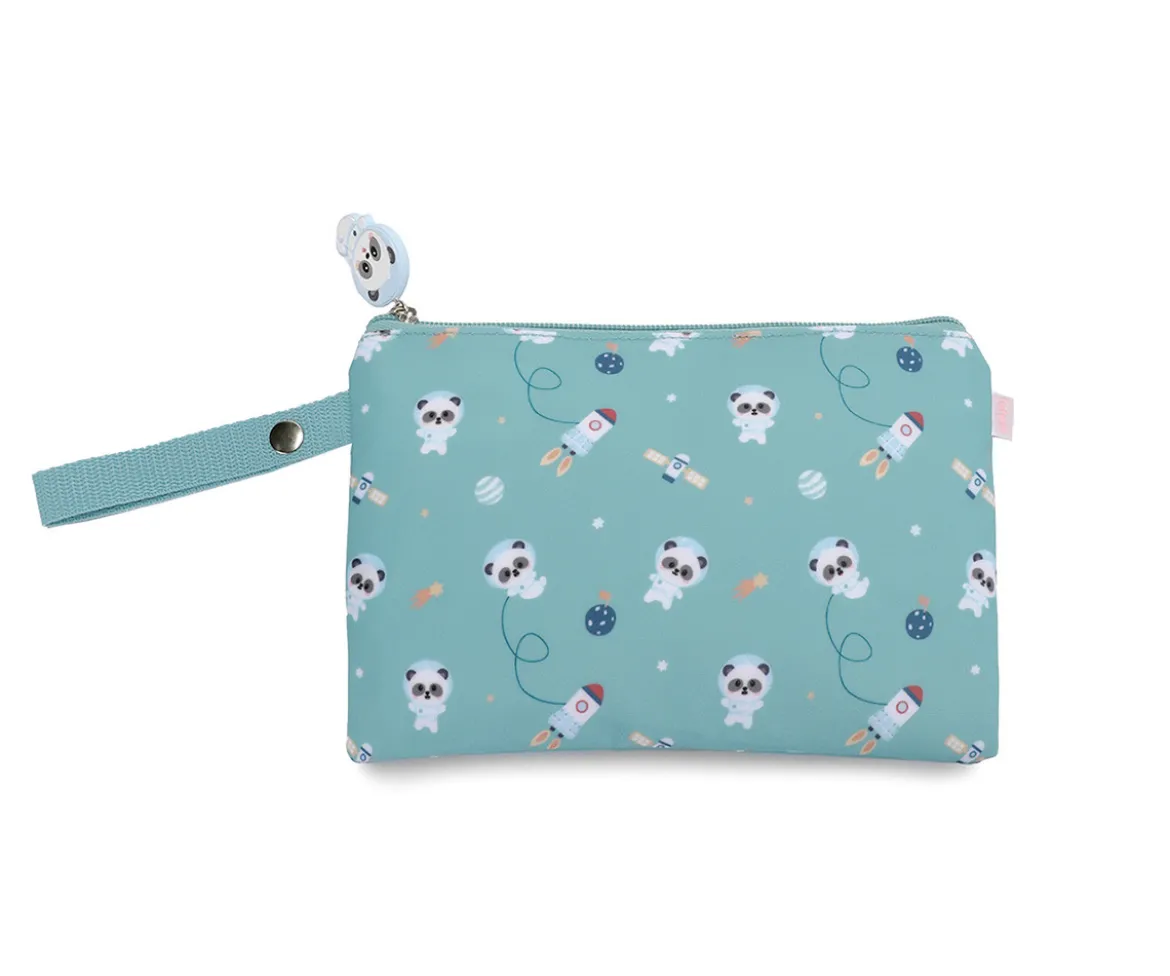 Funda para Bocadillo Pandas in Space Personalizable
