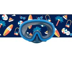 Gafas de Buceo Juniormask Azul Oscuro con Turbante Surf