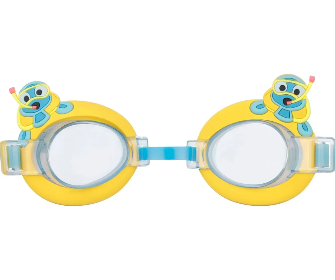 Gafas de Natación Junior Cartoon Kids Moko Amarillo