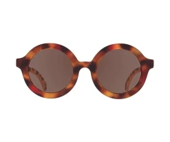 Gafas de Sol Flexibles (3-5años) Euro Round Amber Lenses Classic Tortoise