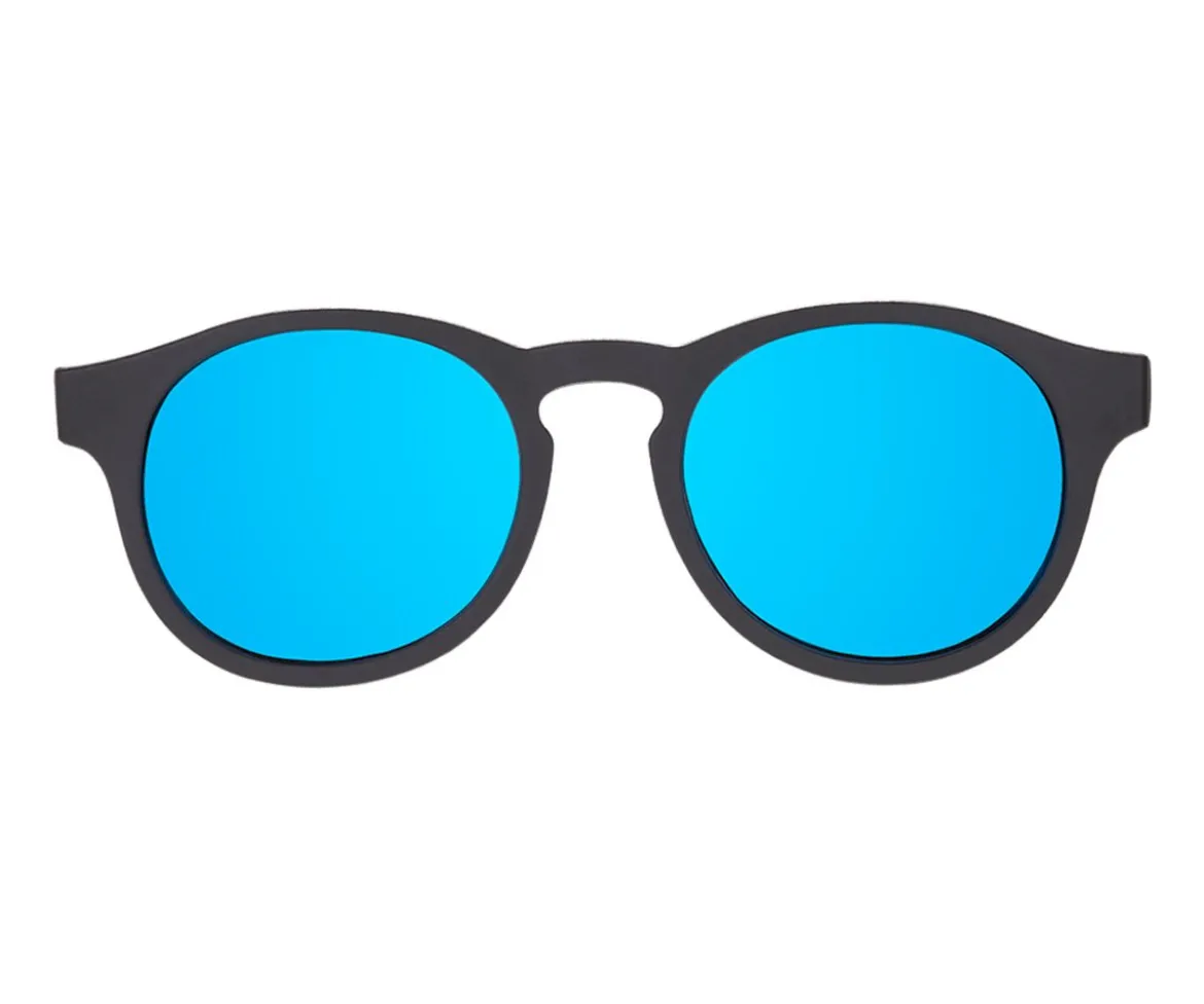 Gafas de Sol Flexibles Keyhole (+6 años) Polarizadas Jet Black