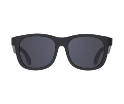 Gafas de Sol Flexibles Navigators (3-5 años) Jet Black Smoke Lenses