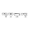 Gafas de Sol Infantil Flexibles BADS4017 Rosa (2-6 años)