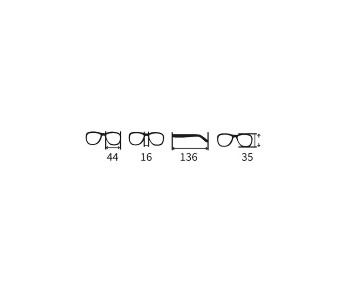 Gafas de Sol Infantil Flexibles Naranja-Rojo (2-5años)