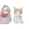 Gatito de Peluche Marley con Bolsa de Transporte