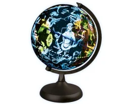 Globo Terráqueo Día y Noche