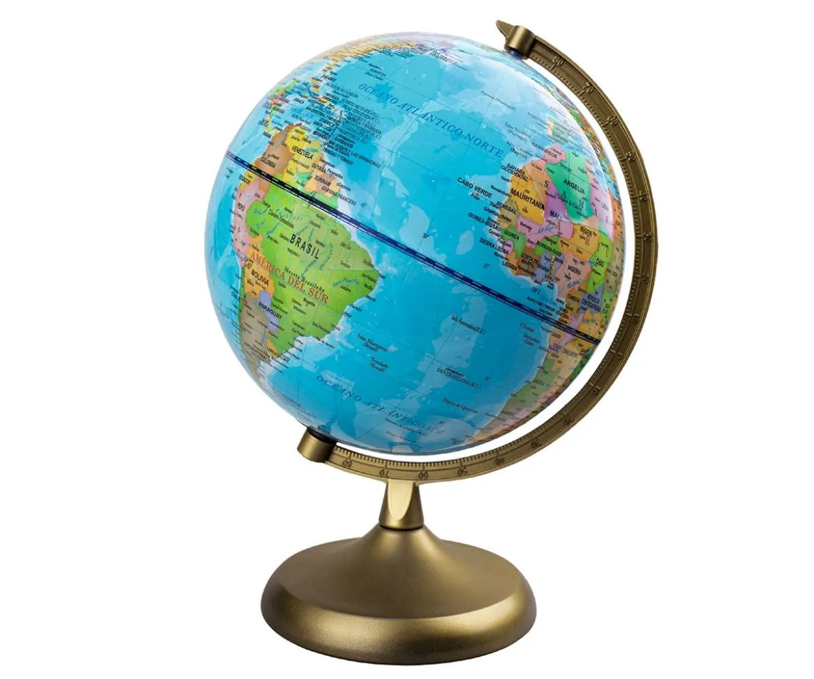 Globo Terráqueo Día y Noche