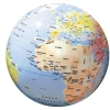 Globo Terráqueo Hinchable 40cm Países y Ciudades