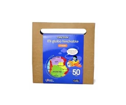 Globo Terráqueo Inflable 50cm El Mundo