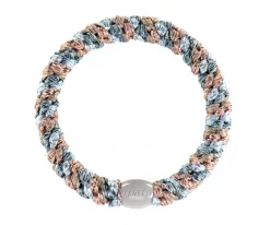 Goma del Pelo Kknekki Seablue Purpurina Mix