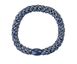 Goma de Pelo Kknekki Navy Silver Glitter