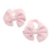 2 Gomas de Pelo Rosa Bebé
