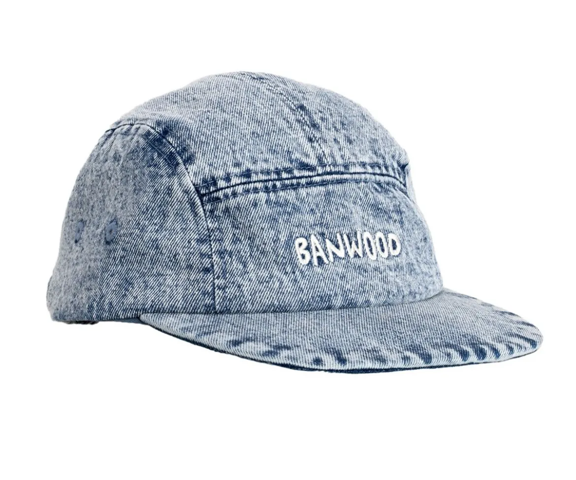 Gorra Banwood Washed 5 Paneles Denim