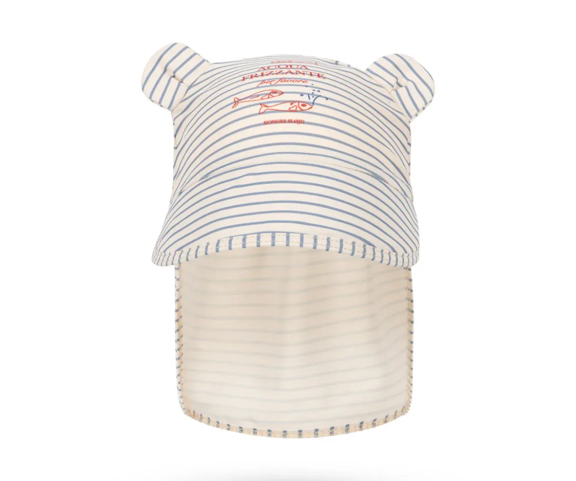 Gorrito de Playa Aster Bear Stripe Bluie