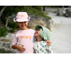 Gorrito de Playa Flap con Protección Solar Green