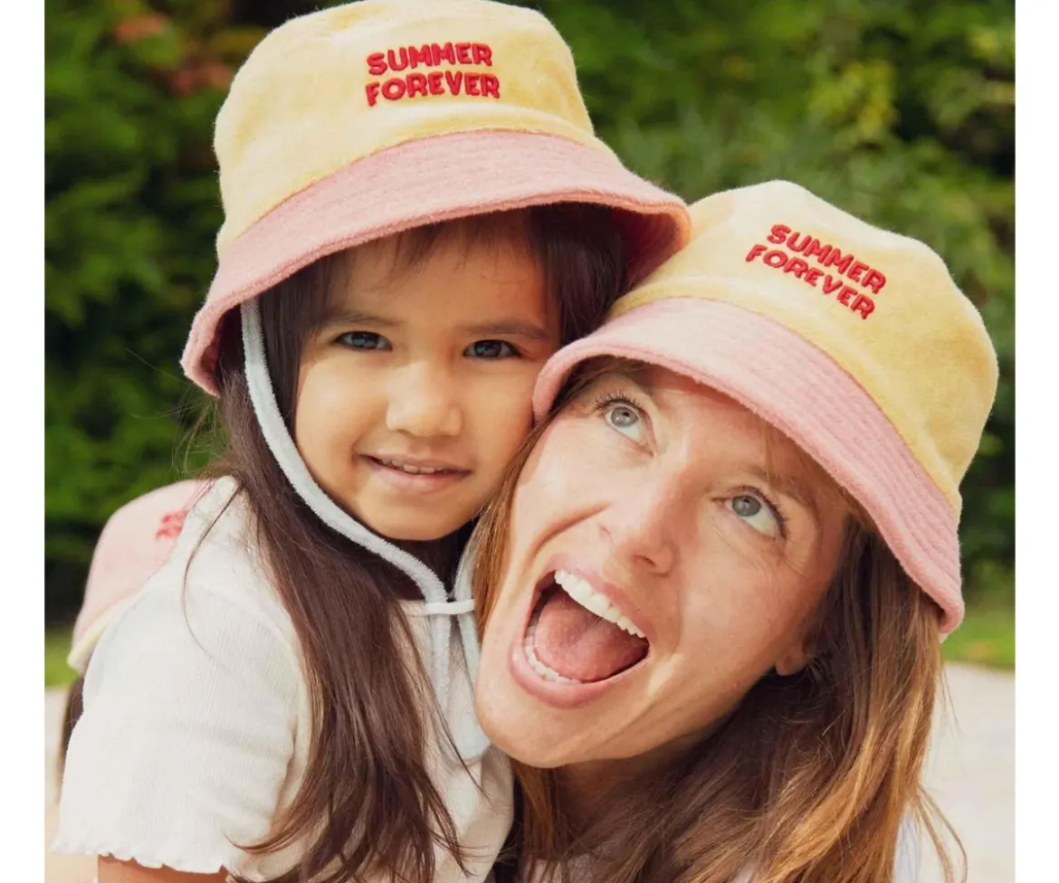 Gorro Pescador Reversible Felpa Summer Forever Jaune