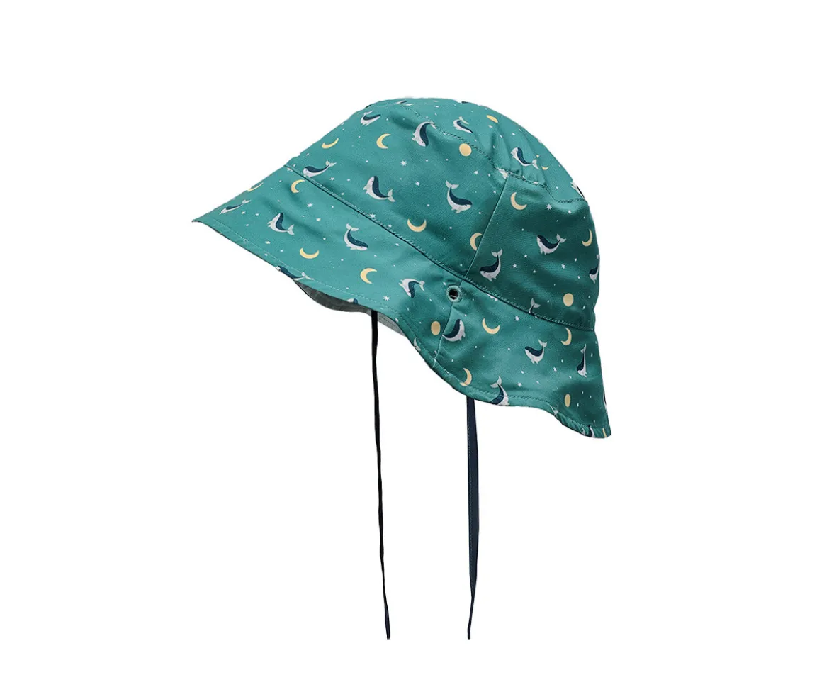 Gorro Reversible Whale Teal