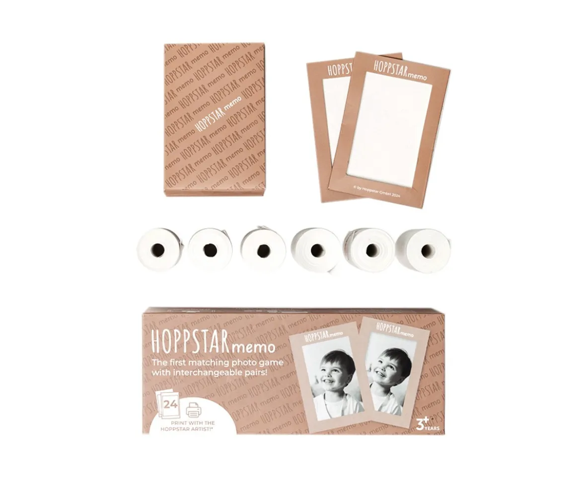 Hoppstar Memo con 6 Rollos de Papel
