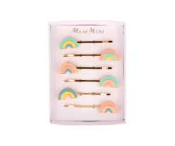 6 Horquillas Rainbow Enamel