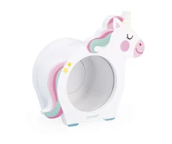 Hucha de Madera Unicornio