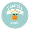 Imán Personalizado Bebé Familia Fallera