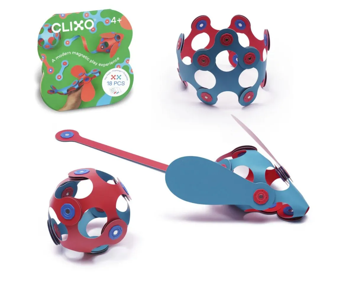 Itsy Pack - Flamingo / Turquoise 18 Piezas