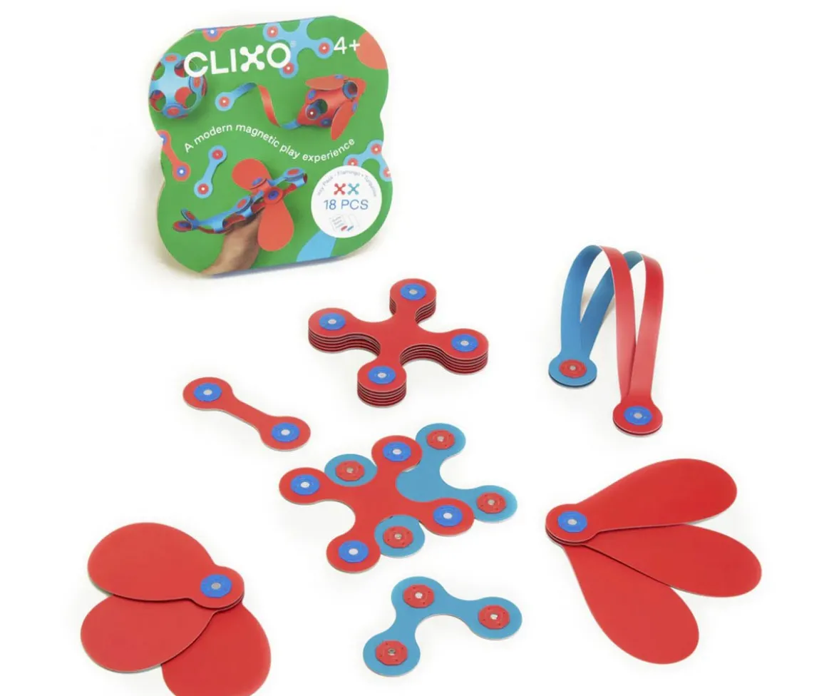 Itsy Pack - Flamingo / Turquoise 18 Piezas