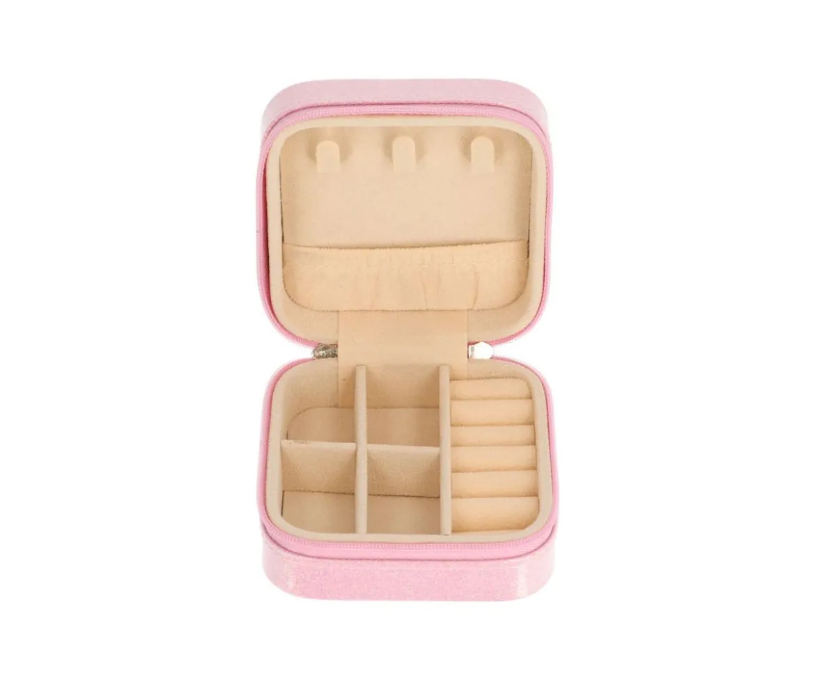 Joyero Infantil Glitter Pink