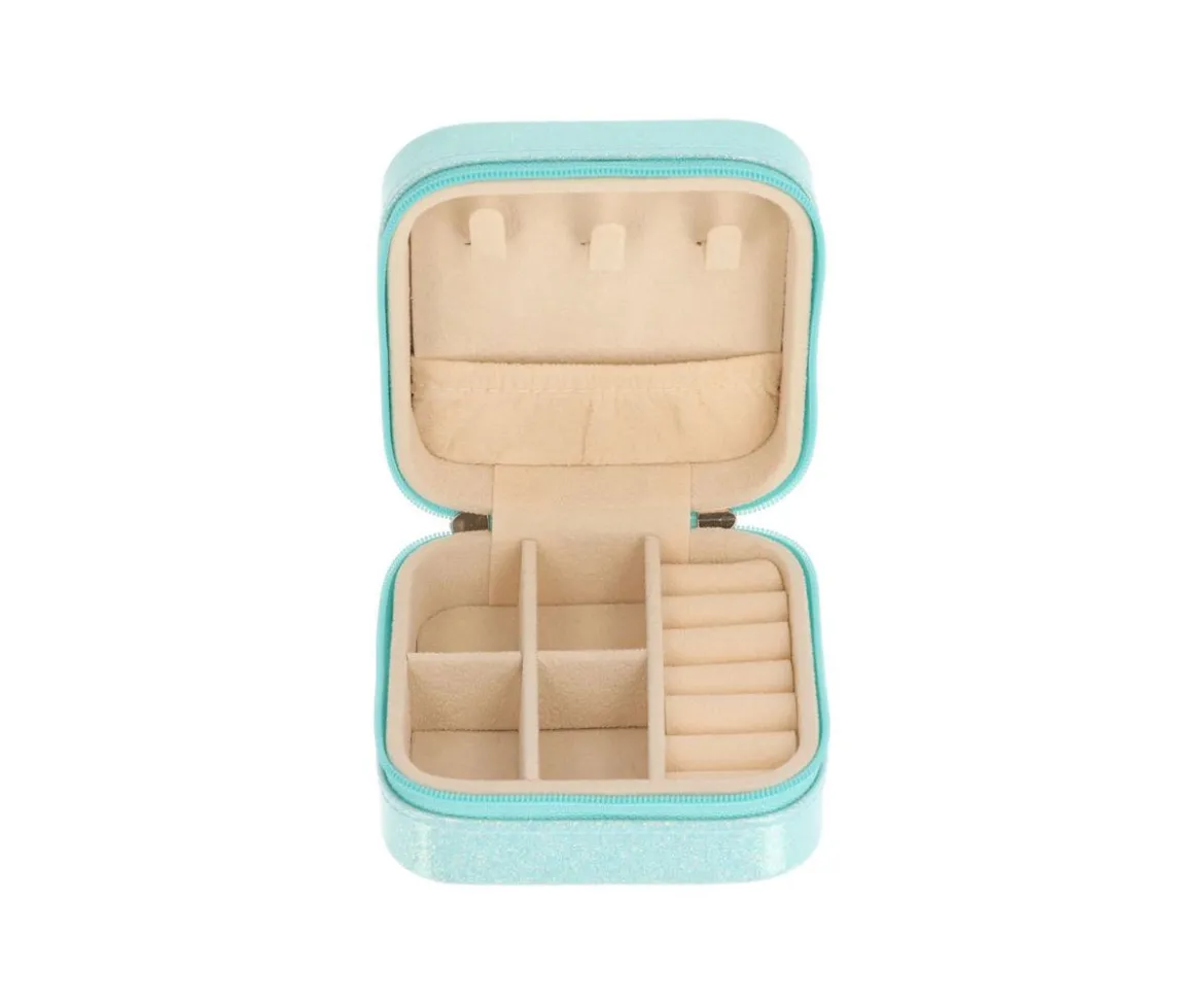 Joyero Infantil Glitter Turquoise