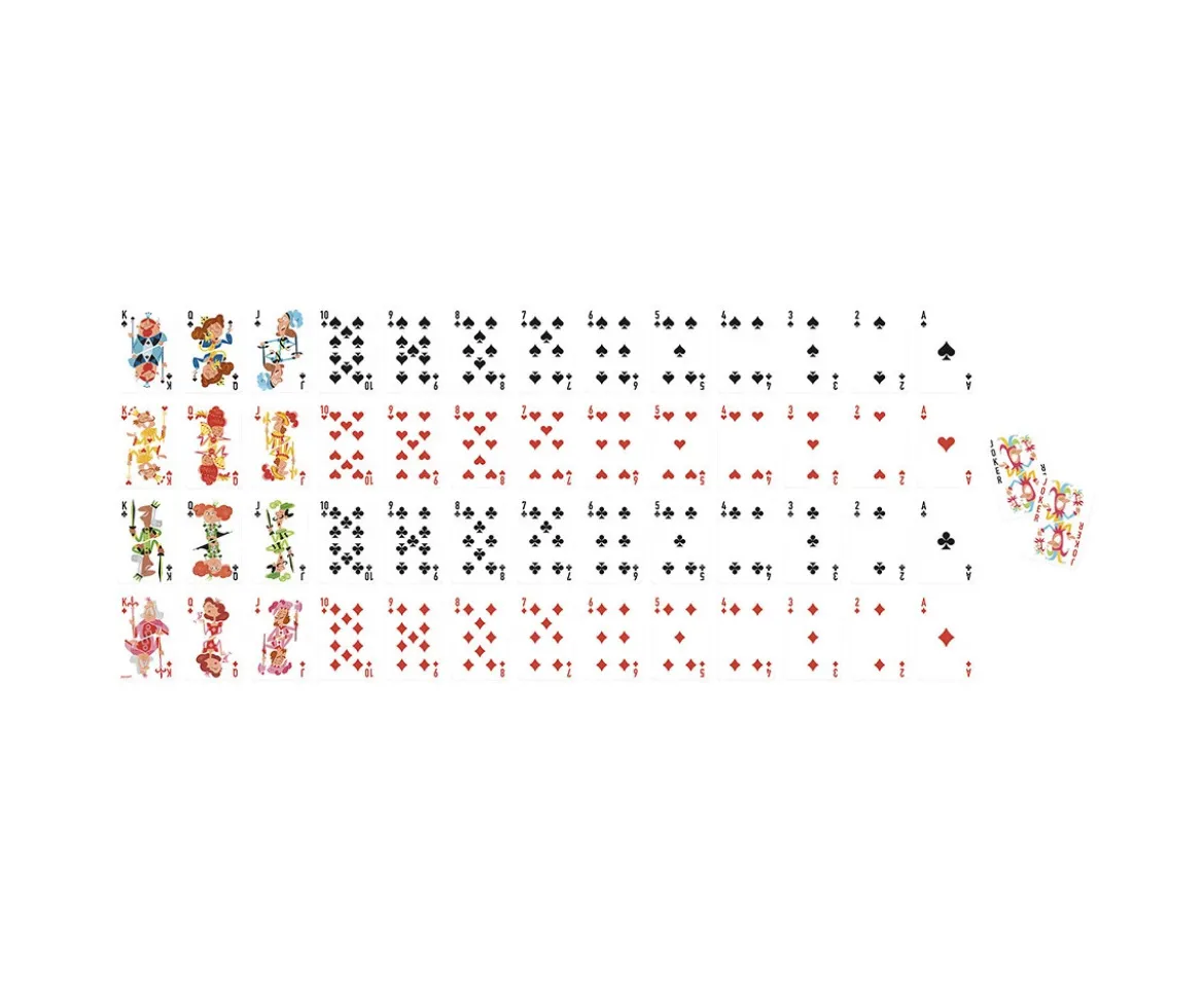 Juego de 54 Cartas Ilustradas