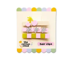 Juego de 3 Clips para el Pelo Cherry Pop