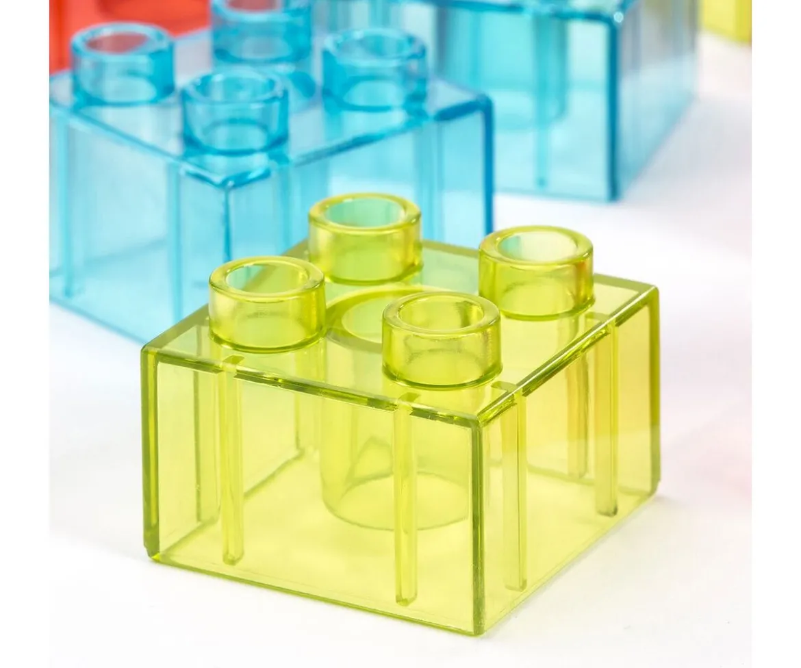 Juego de Construcción 55 piezas Translucent Blocks
