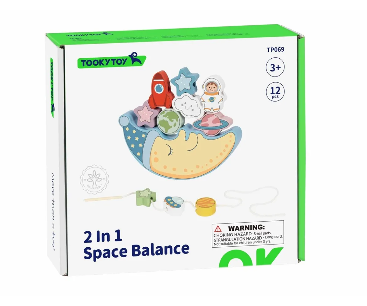 Juego de Equilibrio 2 en 1 Balancín Espacio