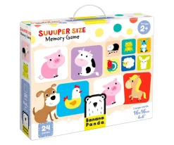 Juego de Memoria Suuuper Size Memory Wild Animals