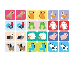 Juego de Memoria XXL Farm Animals