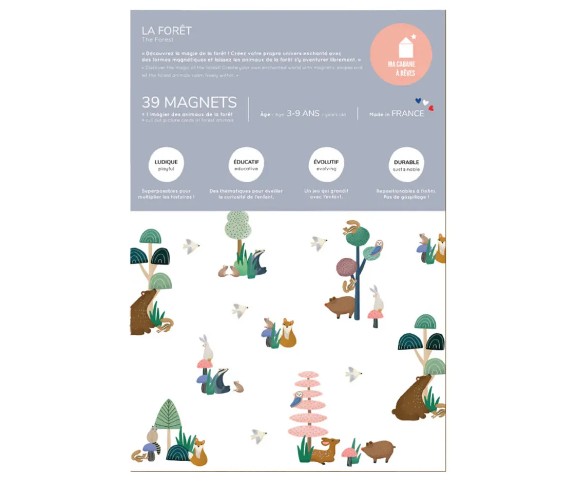 Juego Magnético "Animales del Bosque"