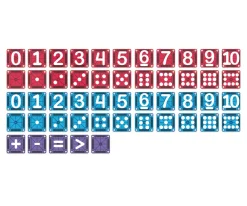 Juego Magnético MicroMAGS Learn Numbers 56 piezas