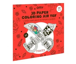 Juego Omy para Inflar y Colorear Piratas