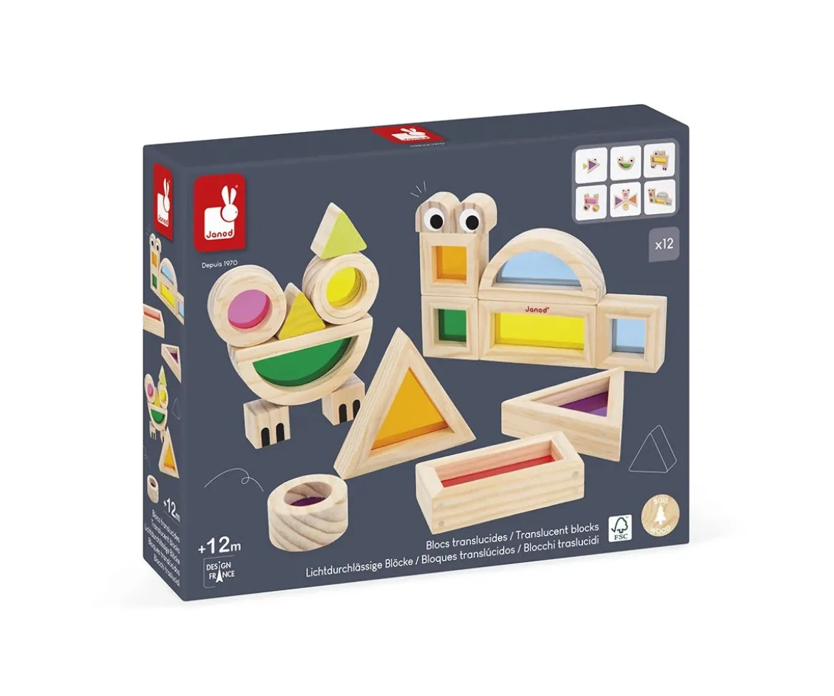 Juego Sensorial Bloques Translúcidos