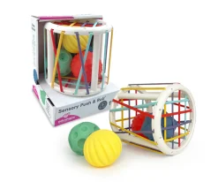 Juego Sensorial de Empujar y Rodar