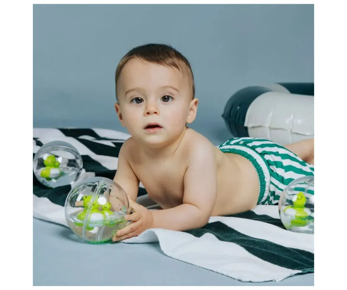 Juguete de Baño Bola Sensorial Happy Bubbles Froggies