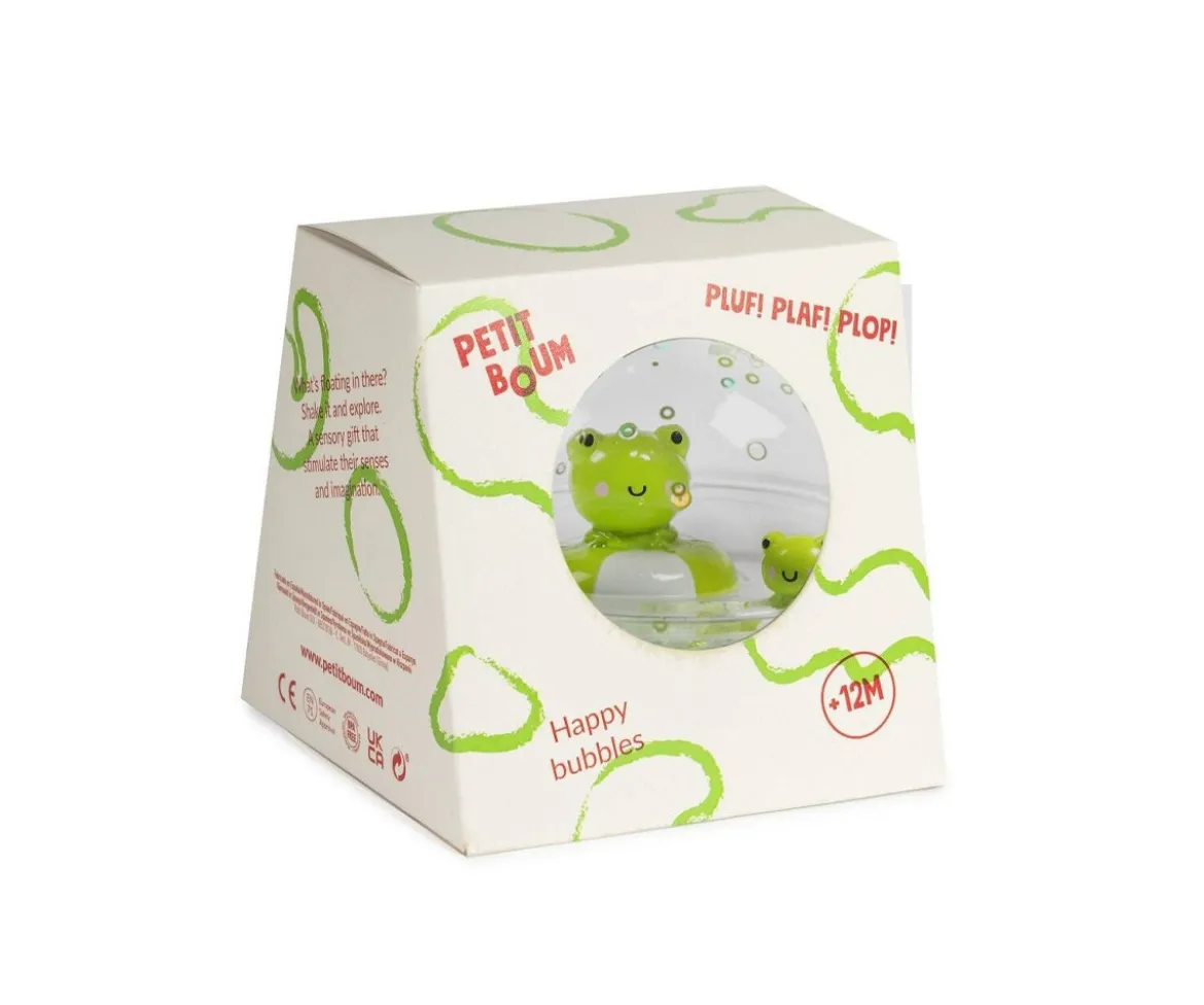Juguete de Baño Bola Sensorial Happy Bubbles Froggies