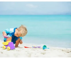 Juguete de Playa Camión Volquete TruBi BiBio Violeta