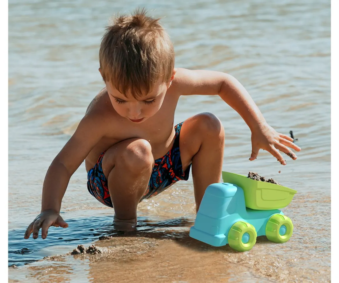 Juguete de Playa Camión Volquete TruBi BiBio Violeta