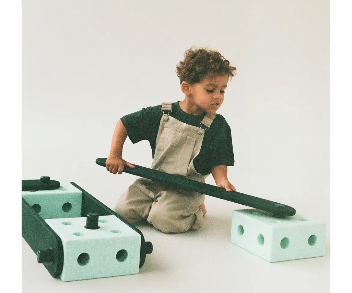Kit Construcción Balance Track Ocean Mint/Forest Green