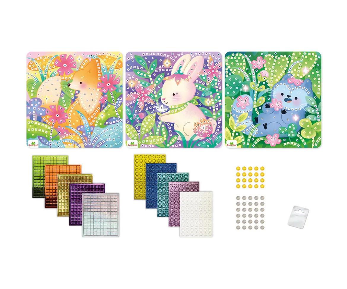 Kit Creativo Sick'N Fun Mosaicos Animales Adorables