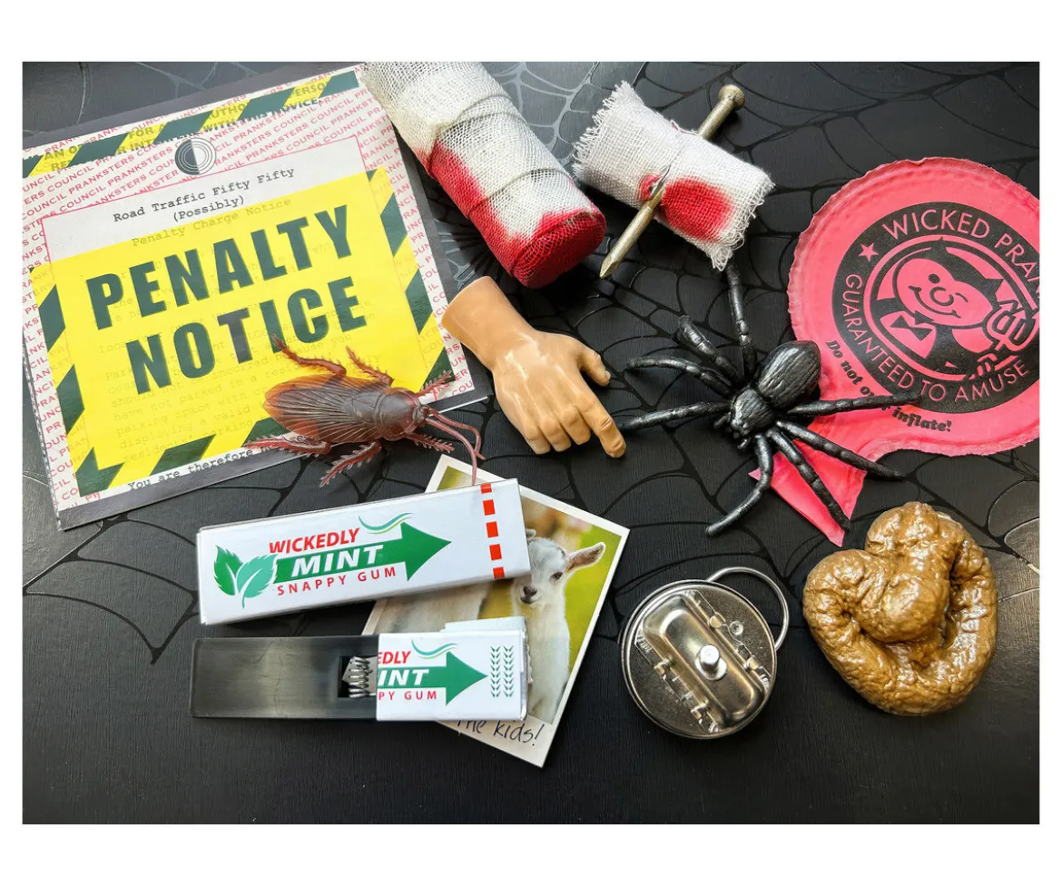 Kit de 50 Bromas y Sustos